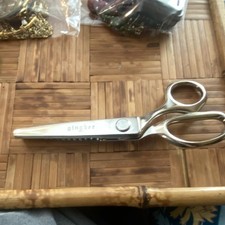 Gingher Dressmaker Scissors Shears, Standard Straight Cut, Metal Blade