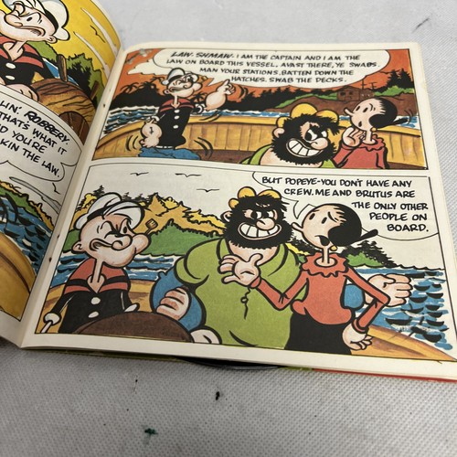Peter Pan Popeye The Sailor Man "Oyle on Troubled Waters"Book And 45 Record - Foto 5 di 7
