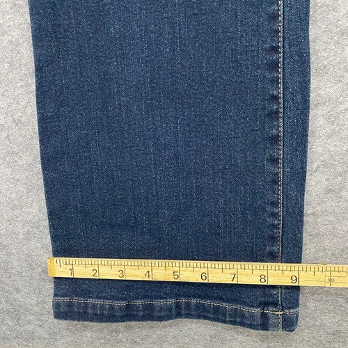 Per Una Size 10L Women’s Dark Blue Denim Straight Leg Jeans Size 10 L33 - Picture 4 of 13