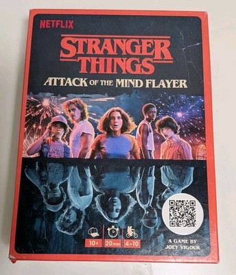 Stranger Things - Netflix Family Card Game Attack of the Mind Flayer NEWOPEN BOX