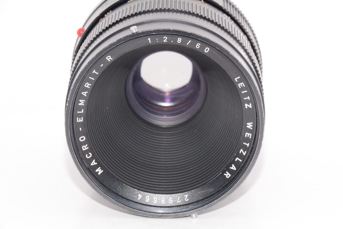 Exc+3]Leica Macro-Elmarit-R 60mm f2.8 3-Cam Lens From JAPAN