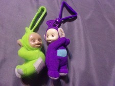 TELETUBBIES Clip On McDonalds Kidsmeal Toys Lot of 2