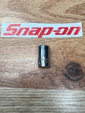 Snap On 11/32” TM11 socket 1/4” Drive 6 Point Ultrasonic Cleaned
