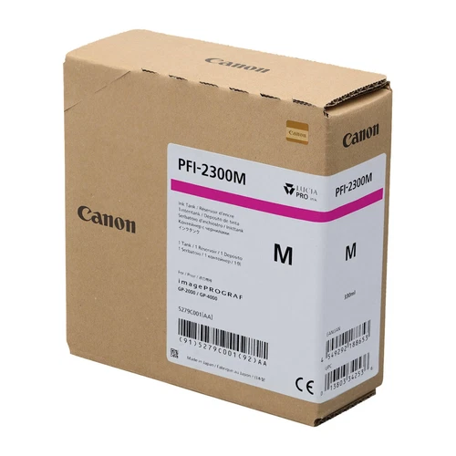 Original Canon PFI-2300M Magenta Ink Cartridge (5279C001AA)