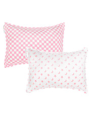 BABY Toddler Pillowcases 2 Pack Organic Cotton Kids Pillow Cover Fit 13"x 18" or