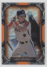 2018 Topps High Tek PortraiTEK Orange 9/25 Jeff Bagwell #PT-JB HOF 4at