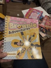 Girl Guiding Brownie Adventure Book (2014) Has Writing In The Book
