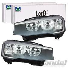 2X ABAKUS HAUPTSCHEINWERFER SCHEINWERFER LINKS+RECHTS passend f�r BMW X3 X4