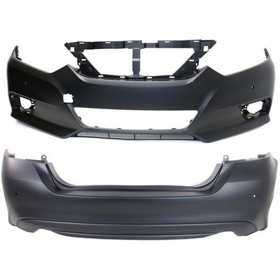 620229HS2H, 850229HS2H New Bumper Covers Fascias Set of 2 Front & Rear Pair