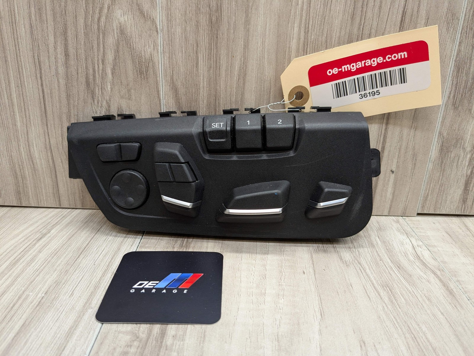 OEM BMW F15 F16 X5 X6 Front Right Passenger Seat Adjust Control Memory Switch