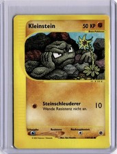2002 POKEMON EXPEDITION BASE SET GEODUDE 110/165 C GERMAN MP + FREE GIFT on eBay