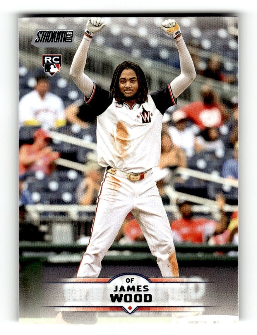 2025 Stadium Club #175 James Wood Blue Foil