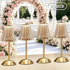 4 Pack Cordless Touch Desk Lamp Rechargeable LED Table Light Outdoor Wedding