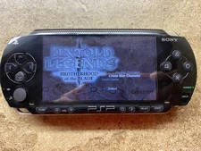 (READ) Sony PSP 1001 US Handheld Black Console New Battery (DISK DOOR ISSUE)