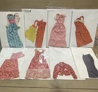 Vintage Lot of Barbie Clothes  Clothing 1970’s - Dresses / Skirts / Jeans / Top