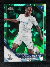 2021 Topps Chrome UCL Sapphire Green Refractor 39/75 Raheem Sterling #113 10yl