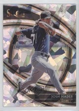 2020 Panini Select Premier Cracked Ice Prizm 20/25 Josh Hader #110 fs9