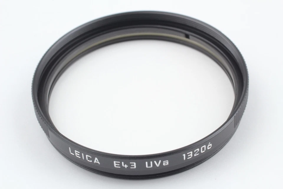 [Exc+5] Leitz LEICA E43 UVa Filter 13206 Black From Japan #695 - Image 4 of 4