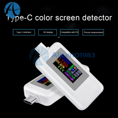 KWS-065C Type-C USB-C 4-30V Voltage Meter USB Charger Tester Power Meter Voltage Tester Current I5297211339 - View #7