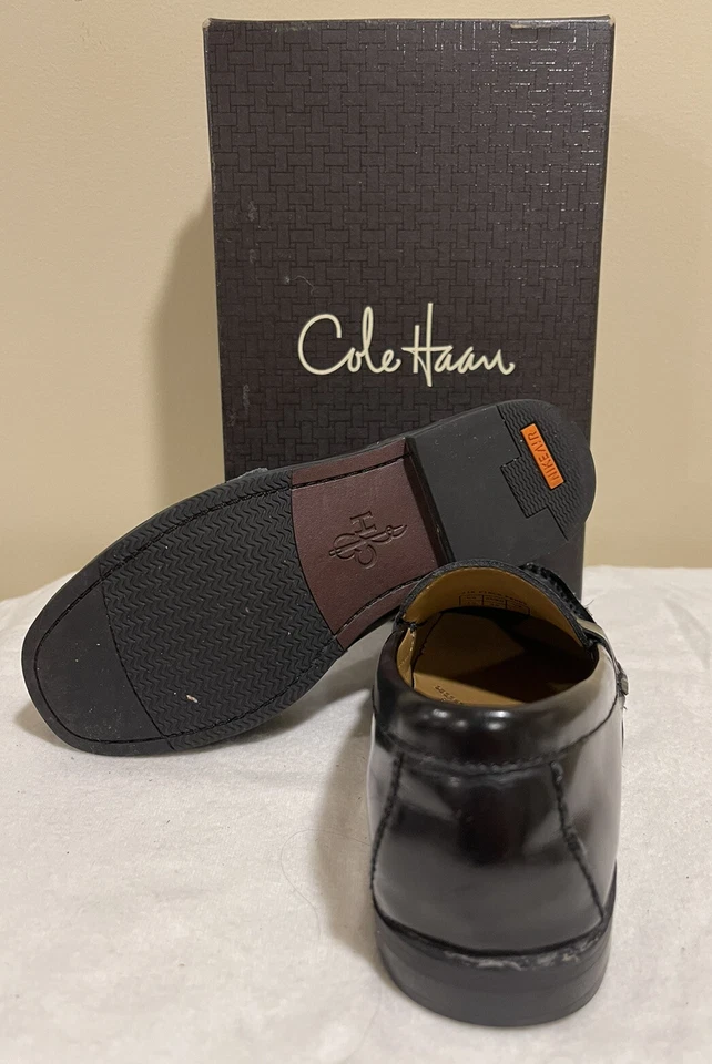 Мокасины Cole Haan Nike Air Pinch Penny для мальчиков ясельного возраста размер 12 хорошее состояние б/у - Изображение 4 из 4