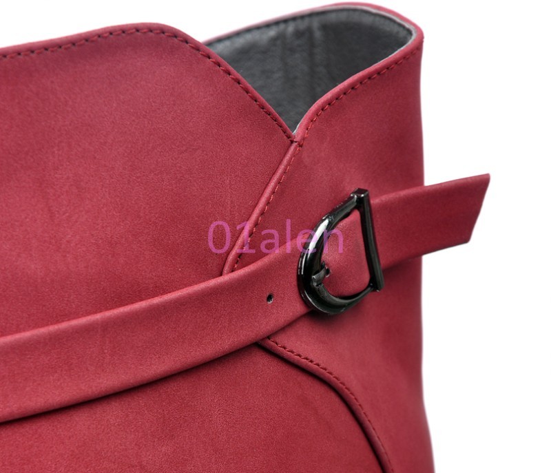 Da Uomo al Ginocchio Stivali Stivali Ginocchio Lunghi Equitazione da Combattimento in Pelle con Cerniera Fibbia Militare Scarpe Rosso bd9a38 Da Uomo al Ginocchio Stivali Stivali Ginocchio Lunghi Equitazione da Combattimento in Pelle con Cerniera Fibbia Militare Scarpe Rosso bd9a38