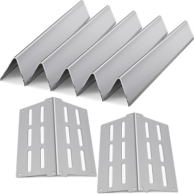 Flavorizer Bars Heat Deflectors Kit for Weber Genesis E/S 310 320 330 7620 7622