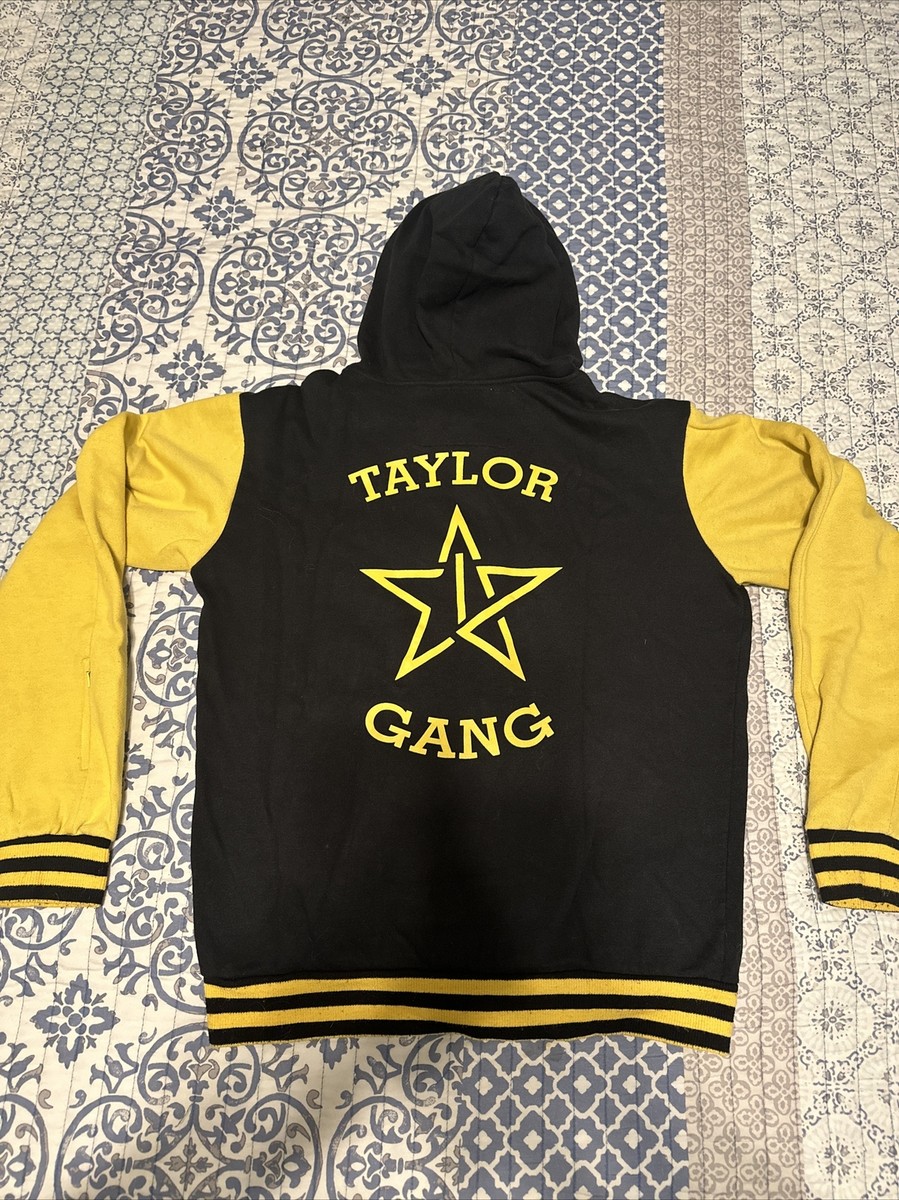 Wiz Khalifa Hoodie Jacket Mens Small Black Varsity Taylor Wiz Khalifa Hoodie Jacket Mens Small Black Varsity Taylor