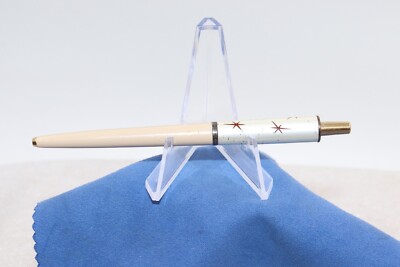 1954-1960's Paper Mate Lady Capri Gold Starburst Ball Point Pen