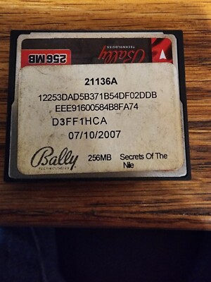 Bally Secrets of the Nile software Alpha