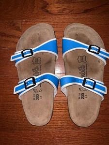 birkenstock salina blue
