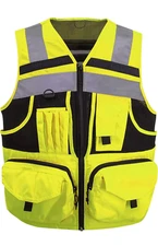 3M Reflective Stripes Safety Vest Workwear For Men And Women Hi-Vis Vest