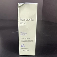 It's Skin Hyaluronic Acid Moisture Serum Deep Hydration Replenishing 1.35oz 40mL