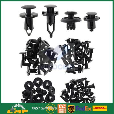 40PCS Car Push Retainer Pin Body Bumper Accessories  Rivet Trim Moulding Clips