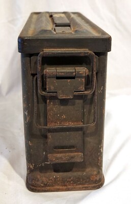 Genuine WWII US Army Ammunition Box Ammo Can M1 .30 Cal