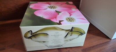 NEW! Lenox Organics Collection Green Hue Low Bowl 11