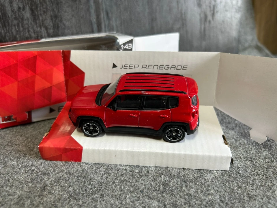 JEEP RENEGADE 1:43 1/43 MONDO MOTORS European Collection Modellino in METALLO - Immagine 2 di 4