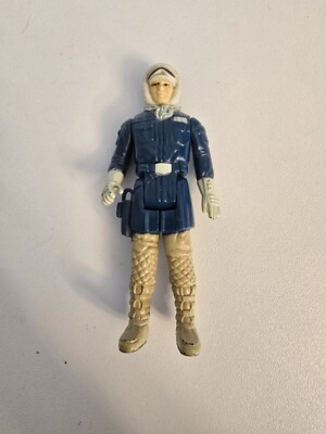 Vintage 1980 Star Wars Han Solo Hoth Figur nicht komplett fehlt Blaster Hong Kong