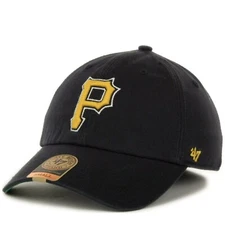 Pittsburgh Pirates '47 Franchise Black XL 2nd Release Fitted Cap Hat $30