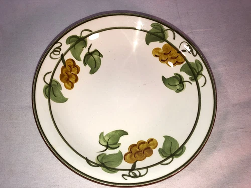 Stangl Pottery Golden Grape  Coupe Soup Bowl 7.75 Inch