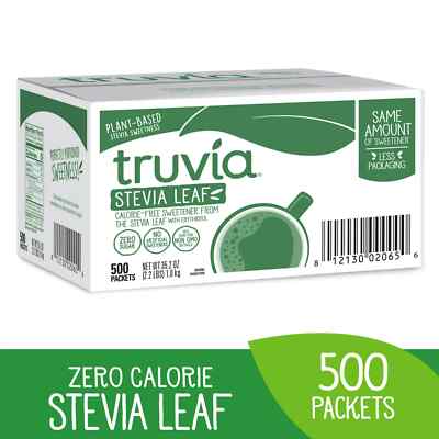 Truvia Original Calorie-Free Sweetener from The Stevia Leaf, 500 Count
