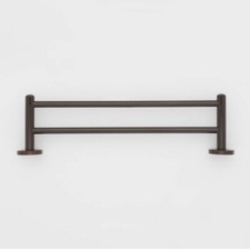 Threshold Double Towel Bar Oil Rubbed Bronze 20 IN' Bathroom Towel Bar