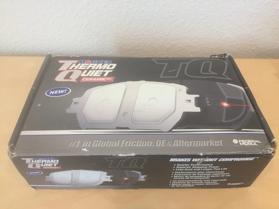 Juego de pastillas de freno de disco - Pastilla de freno de disco ThermoQuiet delantera Wagner QC805 delantera Foto 4 de 4
