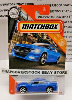 2020 MATCHBOX BLUE '18 DODGE CHARGER, MBX CITY SERIES, MBX #15, NICE &amp; VHTF