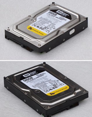 500 GB WD WESTERN DIGITAL S-ATA SATA FESTPLATTE WD5003ABYX HDD SCHNELL #L25