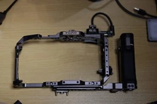 Tilta Full Camera Cage BMPCC 4K/6K Cameras TA-T01-A Gray with extras 