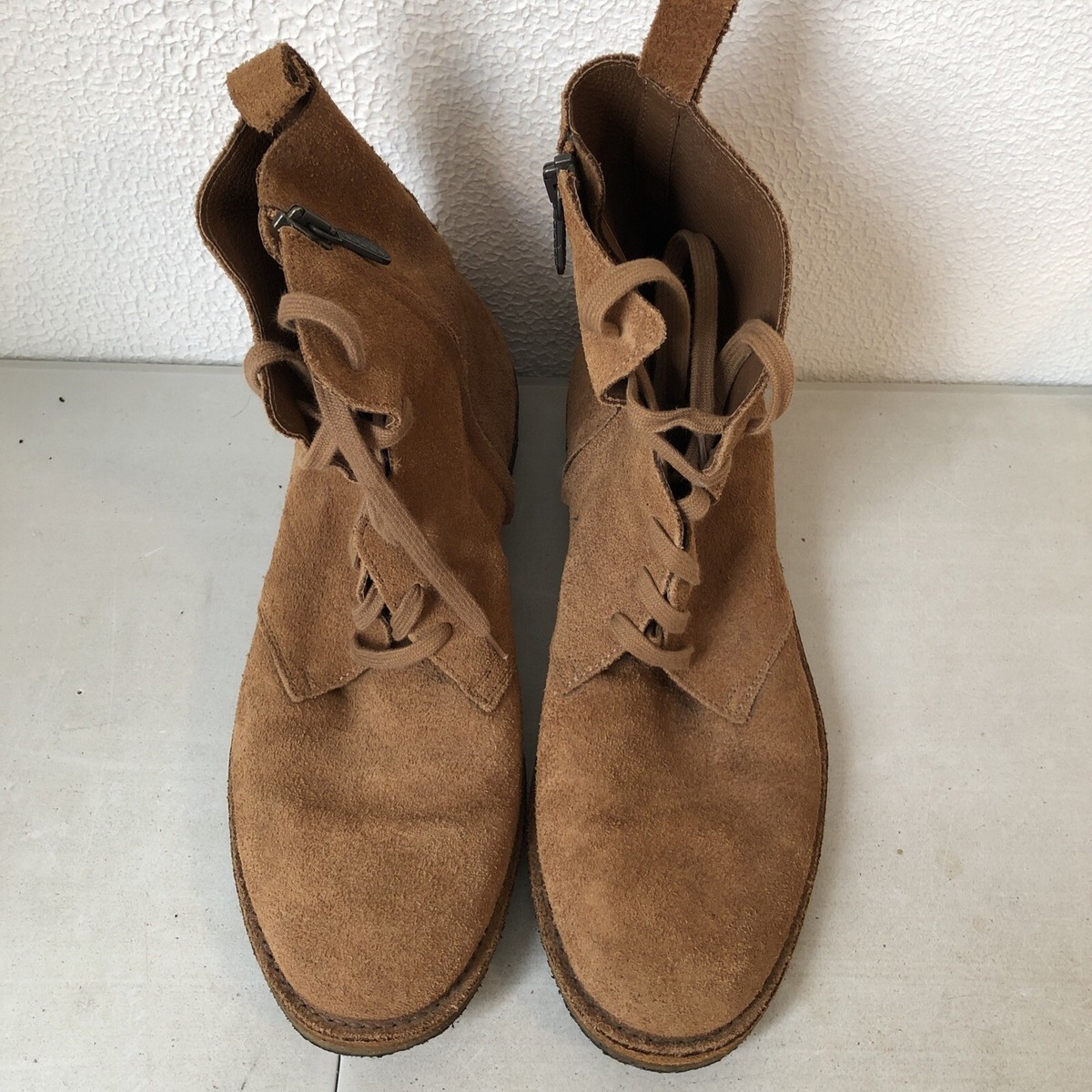 NWB Bottega Veneta Calf/Suede Laced Shoes Sz. 40 Bottega Veneta Daddy Derby Suede Wallabee Booties | Neiman  main image 3