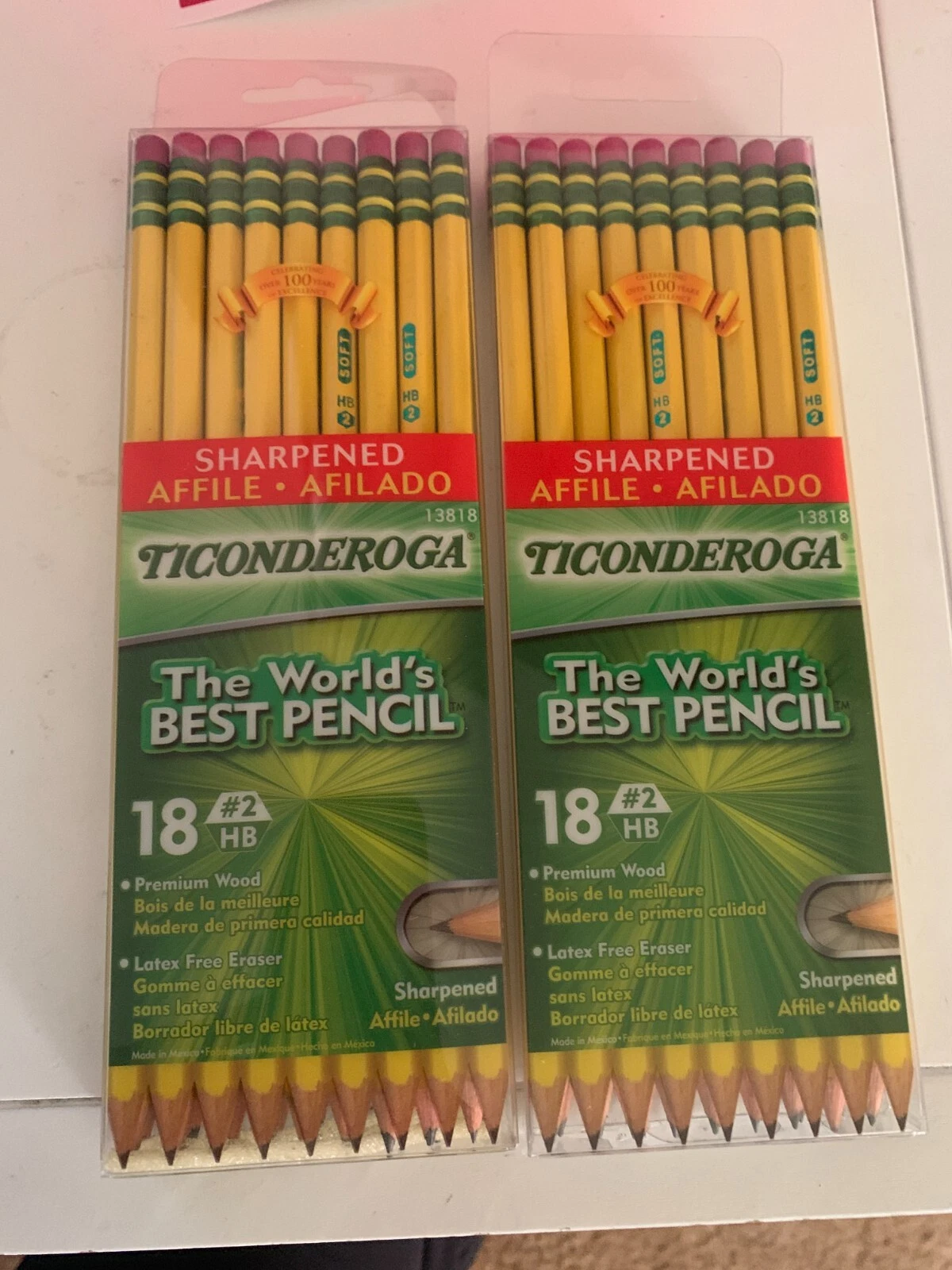 Ticonderoga pencils 18 sharpened