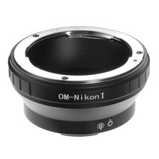 OM-Nikon1 For Olympus OM Lens to Nikon 1 Mount Camera Adapter J4 J5 J3 S1 S2 AW1