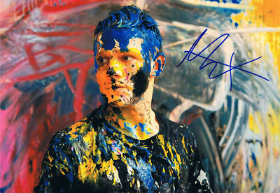 Max von der Groeben 1992- autograph photo 8''x12'' signed In Person German actor
