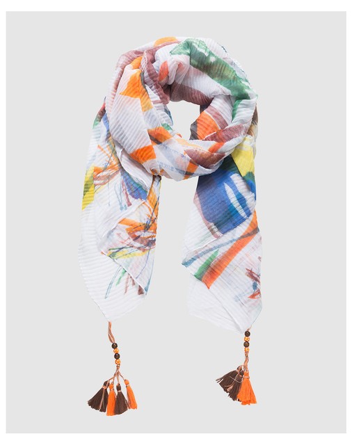 Crema 022 Elegante Sciarpa Leggera Stola Scialle Frange Filo Brillante Foulard Coprispalle Crema 022 Elegante Sciarpa Leggera Stola Scialle Frange Filo Brillante Foulard Coprispalle